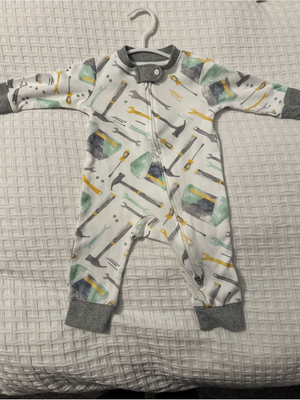Burt’s Bees organic cotton footless pajamas Tool Print